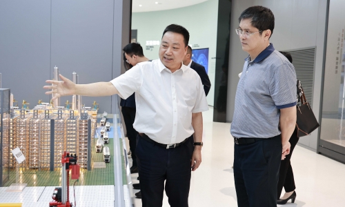 广西壮族自治区发展鼎新委党组成员、副主任莫前锋莅临非凡国际调研