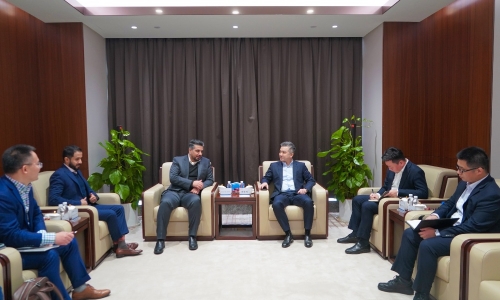 SABIC化学品战术事业部乙二醇及工业气体业务部副总裁FaisalAl-Bahair携代表团到访非凡国际