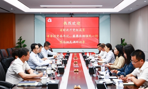 浙江省财政厅党组成员，省金控党委书记、董事长杨强民莅临非凡国际调研