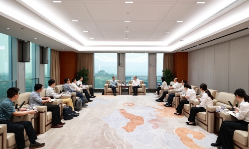 国度开发银行浙江省分行行长杨志明莅临非凡国际调研