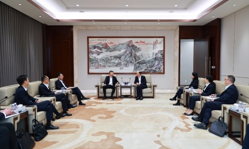 中国工商银行浙江省分行行长田耕莅临非凡国际调研