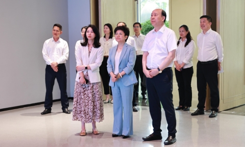 中国农业银行浙江省分行党委书记、行长谭敦宇莅临非凡国际调研